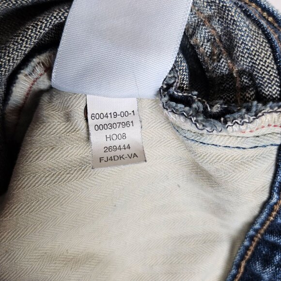 Mens Banana Republic Straight Fit Blue Denim Jeans Size 30x32 Classic Cotton‎ - Picture 4 of 9